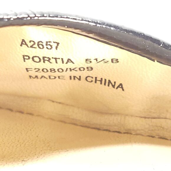 Coach Portia Casual Ballet Flat Shoe Womens Size 5.5 A2657 Multi - Picture 7 of 9